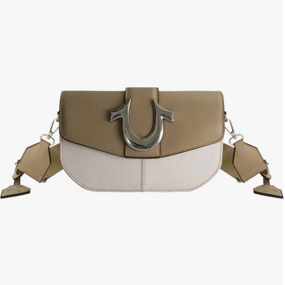 Stylish Tan and Cream Women's Bag
